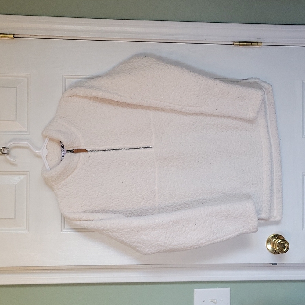 Time&Tru Sherpa Style Pullover Jacket sz XSm